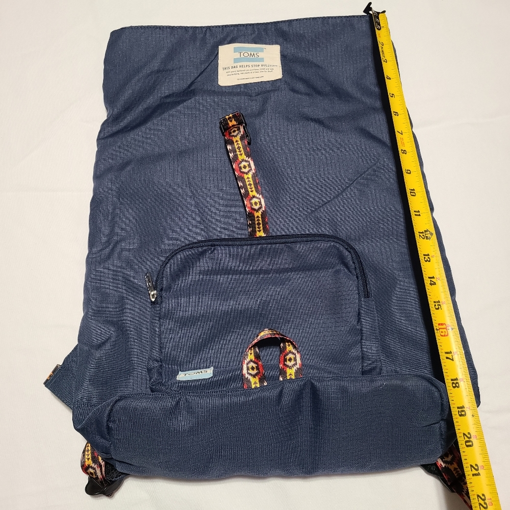 Toms Navy Solid Standup Backpack - image 3